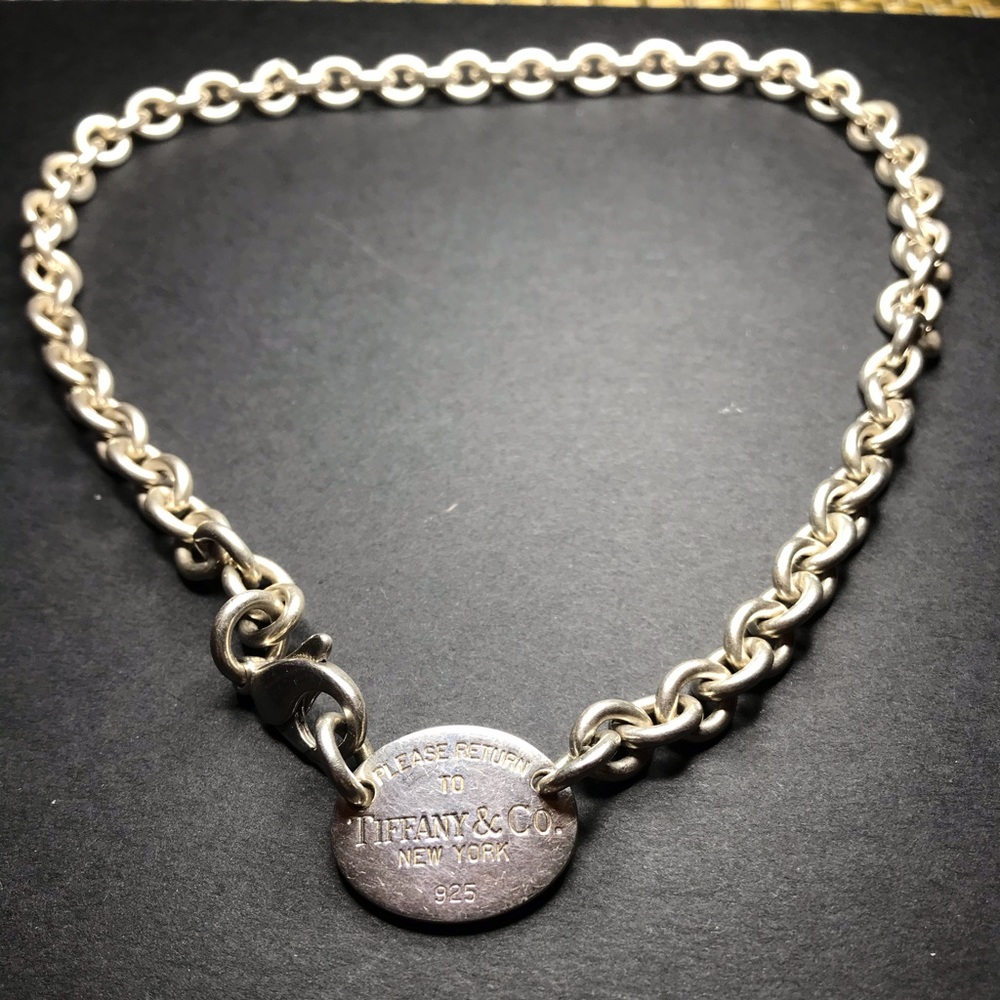 Please Return to Tiffanys Sterling Silver Necklace